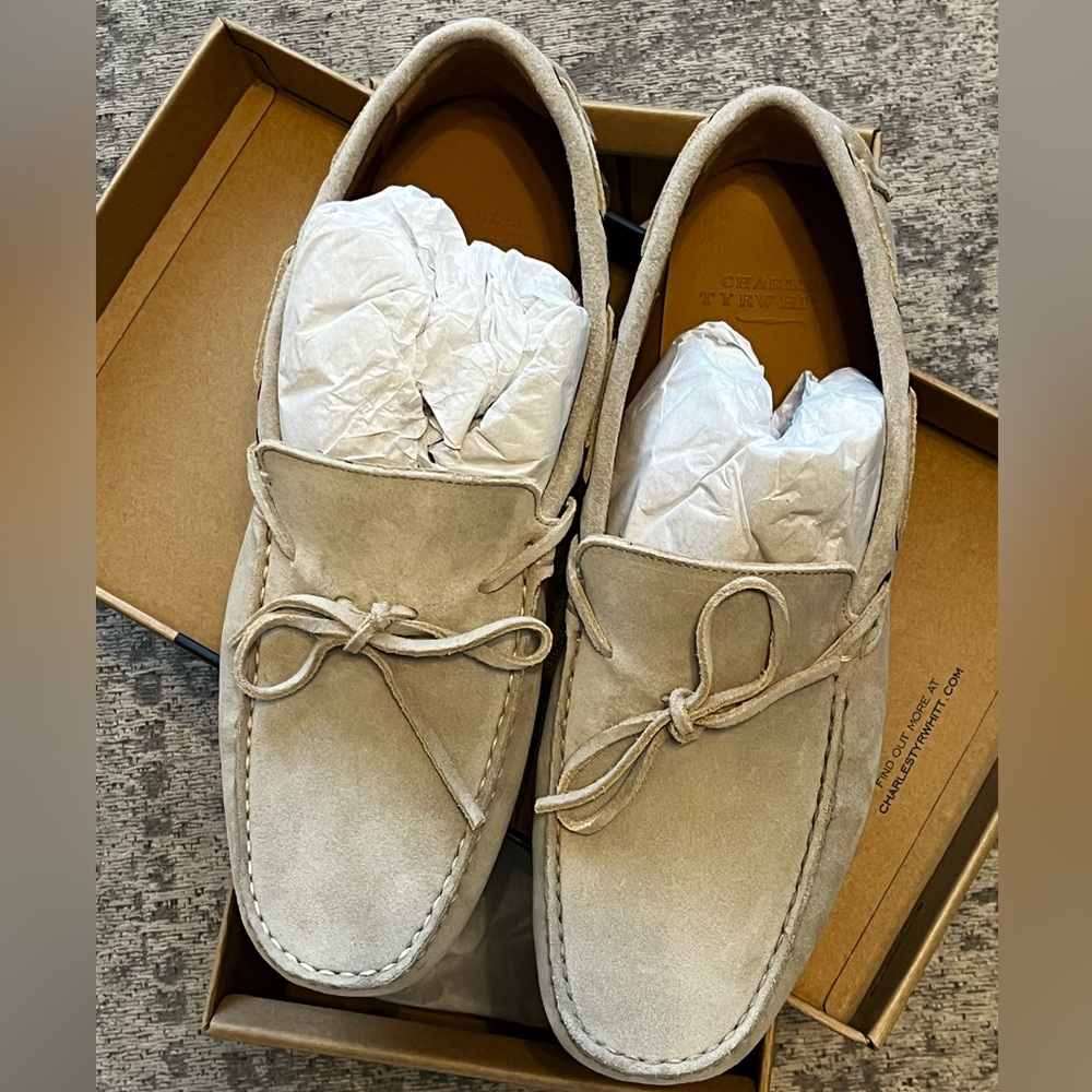 Suede Driving Loafer *Brand New*